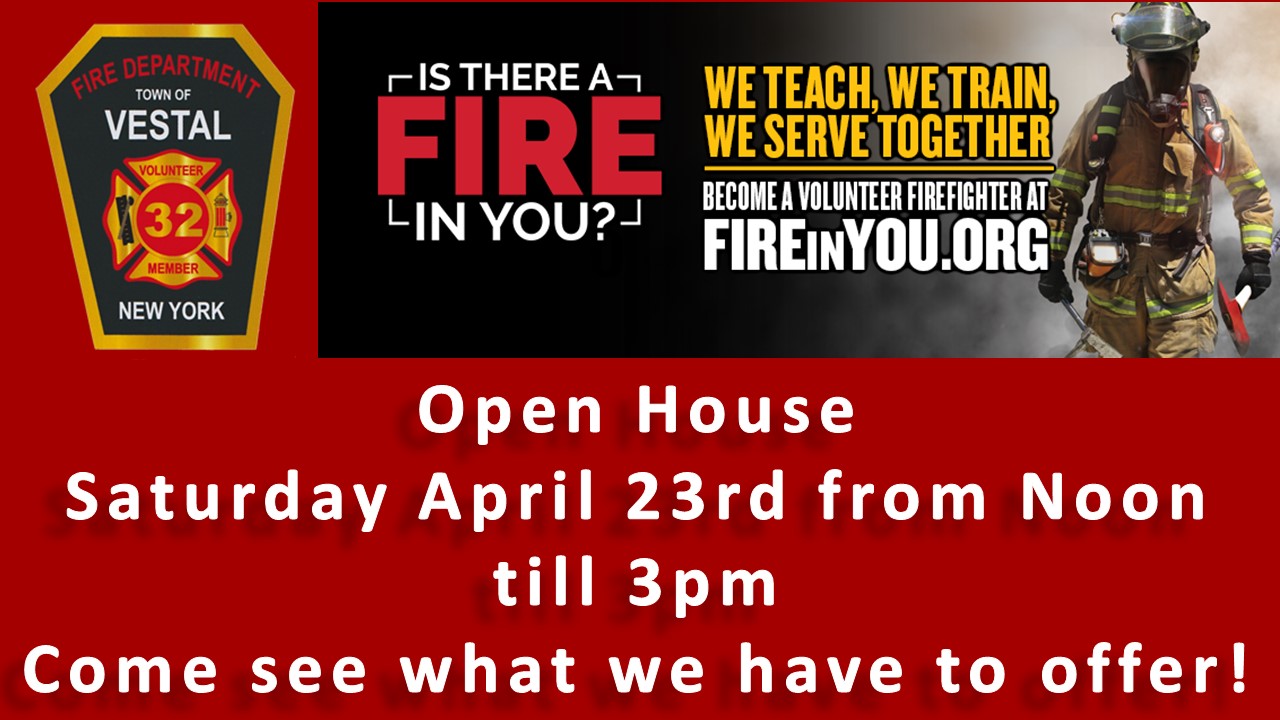 Vestal Fire Department - Open House - April 23, 2022